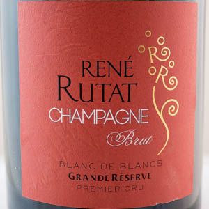 Champagne René Rutat Blanc de Blancs  Grande Réserve 150 cl