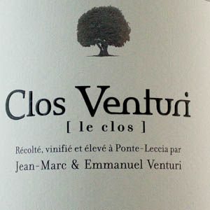 Clos Venturi  " Le Clos" rouge 2020