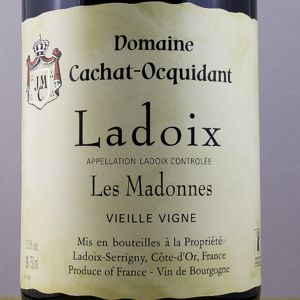 Ladoix Les Madonnes Domaine Cachat Ocquidant 2021 Rouge