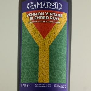 Samaroli Rhum Yehmon Vintage Blended Rum 2022 45 % 