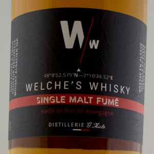 Whisky Alsacien Welche's Single Malt Fum 43% 