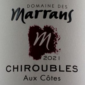 Chiroubles "Aux Côtes" Domaine des Marrans 2021 Rouge