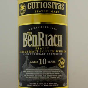 Benriach Curiositas 10 ans Speyside Whisky cossais 46 
