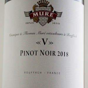 Pinot Noir "V" Domaine Mur  2018