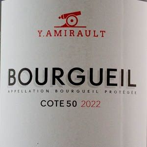 Bourgueil Domaine Amirault Cte 50 2022 Rouge 150 cl