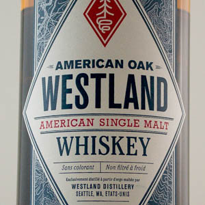 Whiskey Amricain Westland American Oak 46