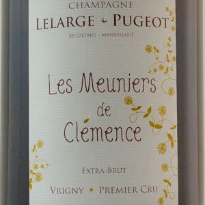 Champagne Lelarge Pugeot Les Meuniers de Clmence 2014 Extra Brut