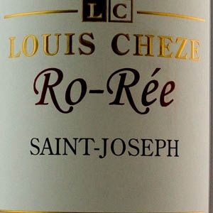 Saint Joseph Louis Chèze Ro Rée 2022 Rouge 