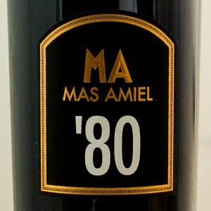 Maury Domaine Mas Amiel Millsime 1980