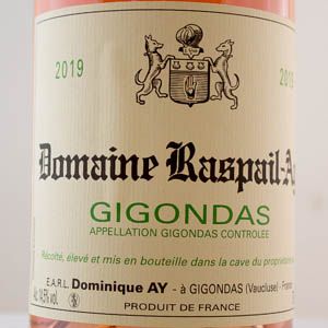 Gigondas Domaine Raspail-Ay 2019 Ros