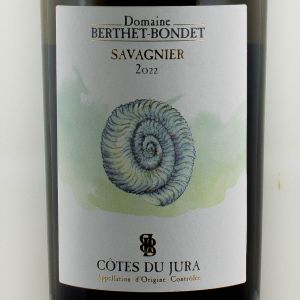 Côtes du Jura Berthet Bondet Savagnier 2022 Blanc