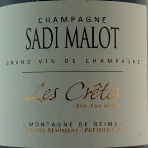 Champagne Sadi Malot " Les Crtes"