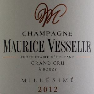 Champagne Maurice Vesselle Millsime  2012 Extra Brut
