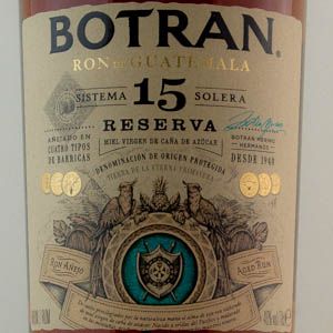 Rhum Guatemala Botran 15 ans 40% 