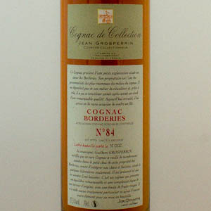 Cognac Borderie n° 84 Jean Grosperrin