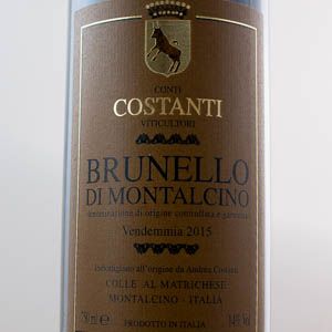 Toscane Brunello di Montalcino Conti Costanti 2015 