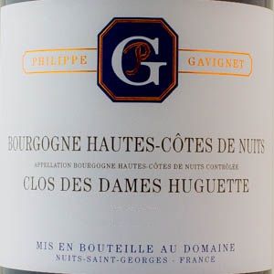 Hautes Côtes de Nuits Dames Huguette Gavignet 2021 Rouge 