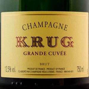 Champagne Krug Grande Cuvée coffret 171ème édition