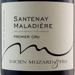 Santenay Maladière Lucien Muzard 1er Cru 2021 Rouge 