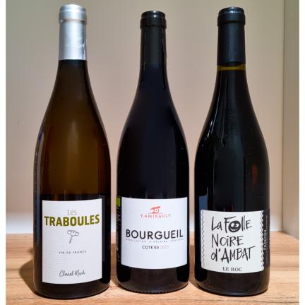 Notre box mensuelle : 3 vins "mystères" 