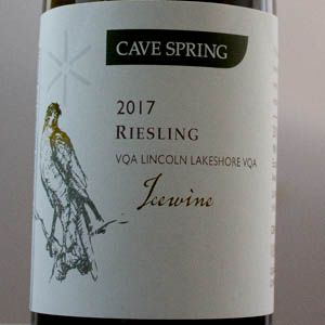 Ice wine Cave Spring riesling 2017 canada