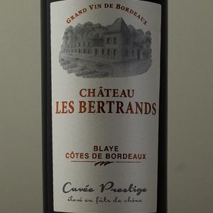 Blaye Côtes de Bordeaux Château les Bertrands 2018 150 cl 