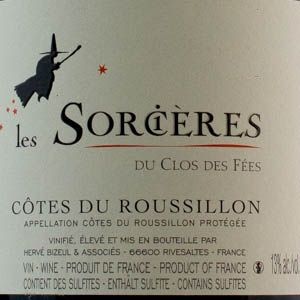 Côtes du Rousillon Le Clos des Fées Les Sorcières 2022 Rouge