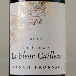 Canon Fronsac Château la Fleur Cailleau 2020 Rouge