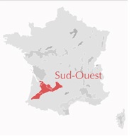 Carte Sud Ouest France