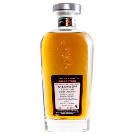 Whisky Ecosse Blair Athol 14 ans sherry cask finish 54,3%