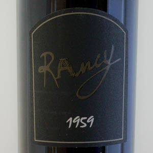 Rivesaltes Ambré Domaine de Rancy 1959