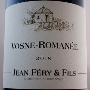 Vosne Romane Domaine Jean Fry 2018 150 cl