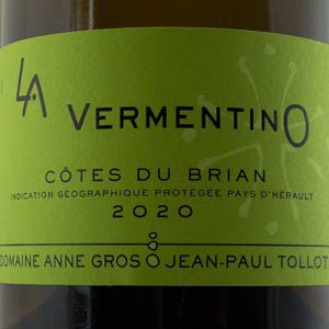 Côtes du Brian Domaine Gros Tollot LA Vermentino 2020 Blanc