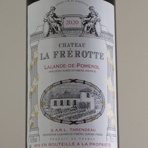 Lalande de Pomerol Château la Frérotte 2020 Rouge