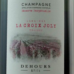 Champagne Dehours La Croix Joly Réserve Perpétuelle