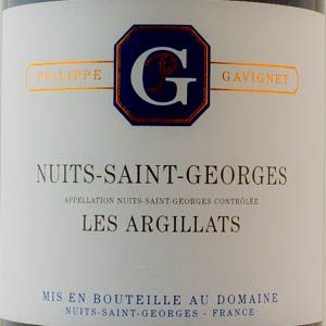 Nuits St Georges Domaine Gavignet Les Argillats 2021 Rouge    