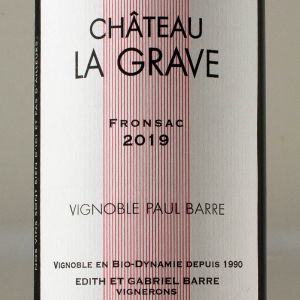 Fronsac Château La Grave 2019 Rouge 