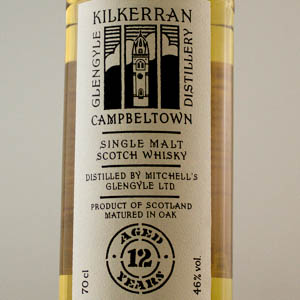 Whisky Ecosse Kilkerran 12 ans 46 %