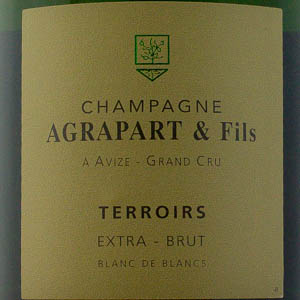 Champagne Agrapart Cuvée Terroirs Grand Cru Extra Brut 