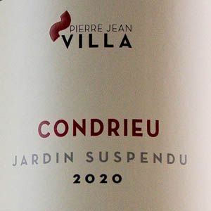 Condrieu Jardin suspendu 2020 Domaine PJ Villa 