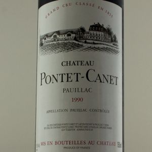 Pauillac Château Pontet Canet 1990