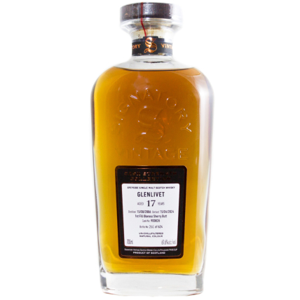 Whisky Glenlivet 17 ans 2006 61,6%