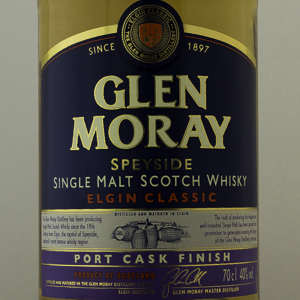 Whisky Ecosse Speyside Glen Moray Port Cask Finish 43% 