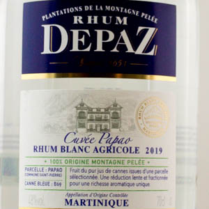 Rhum Martinique Depaz Cuve Papao 48%