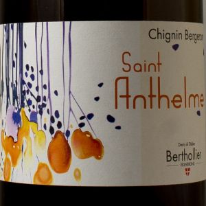 Chignin Bergeron Dom. Berthollier Saint Anthelme 2021