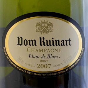 Champagne Dom Ruinart Blanc de Blancs Brut 2007 