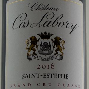 Saint Estephe Château Cos Labory 2016 Rouge