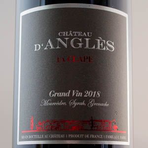 La Clape Château d'Anglès Grand Vin 2018 Rouge 