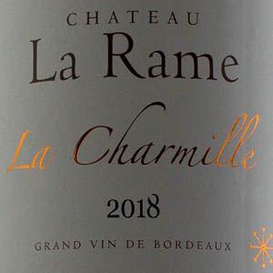Cadillac Côtes de Bordeaux La Charmille 2018 Rouge