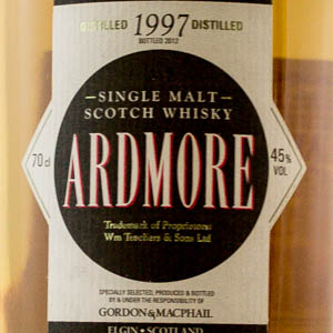 Whisky Ardmore Gordon & MacPhail 1997 45% 